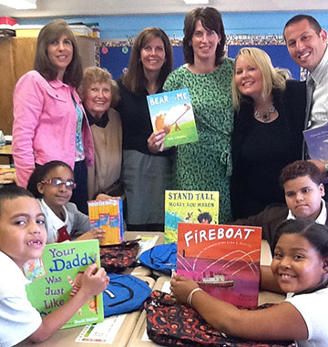 Dr. Cannistraci visits a local school